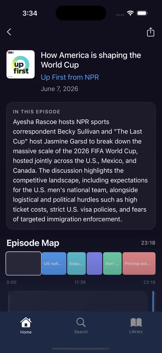 PodBrief episode brief and chapter map