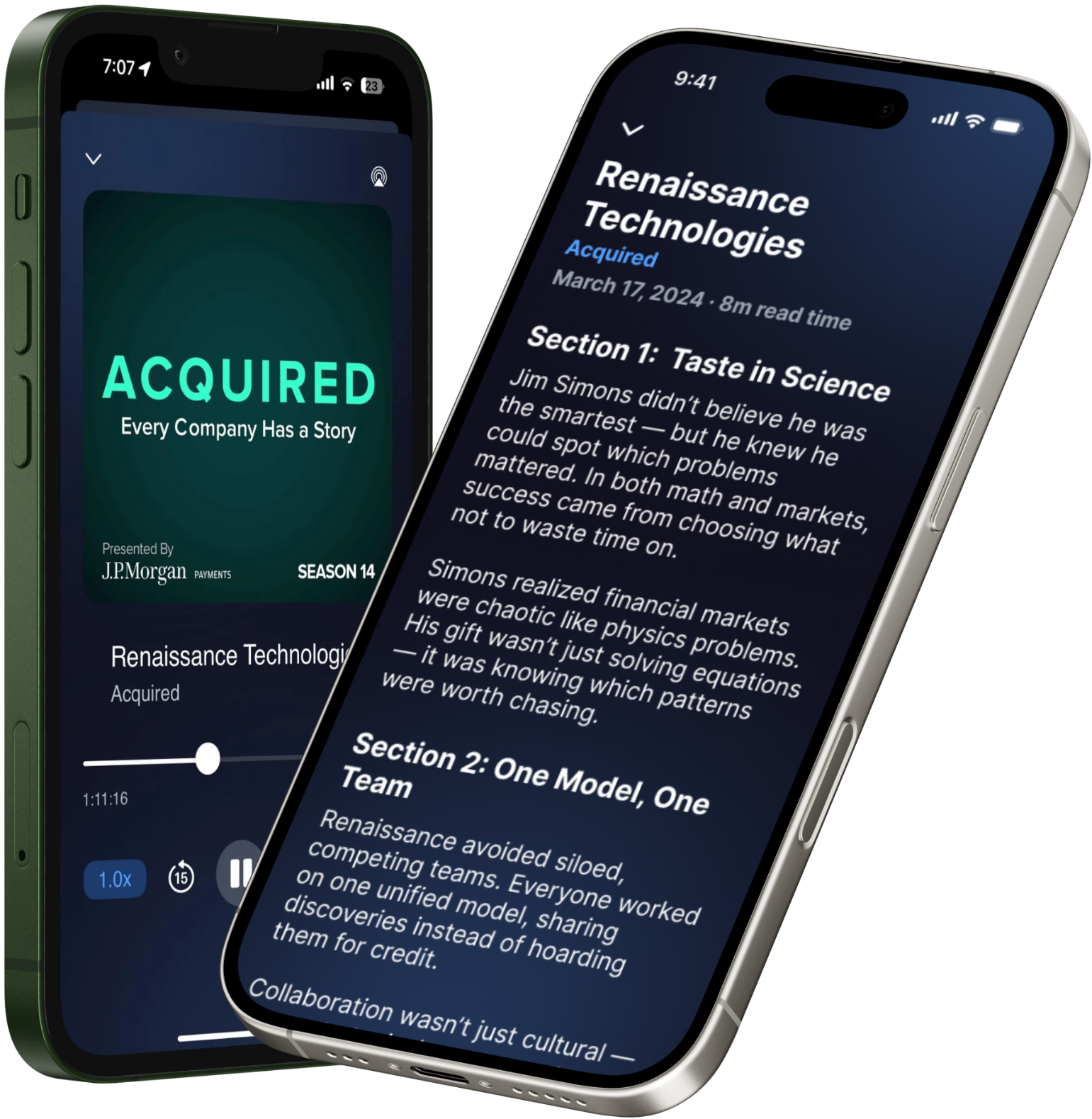 PodBrief app screenshot